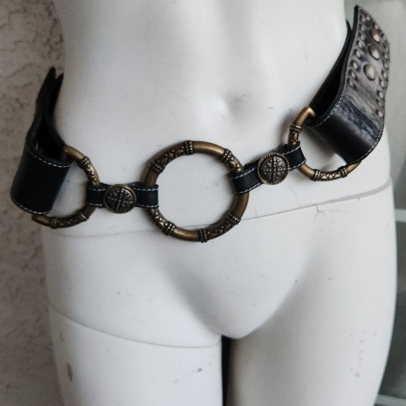 LEATHER ROCK BELT - Picture 2 of 6
